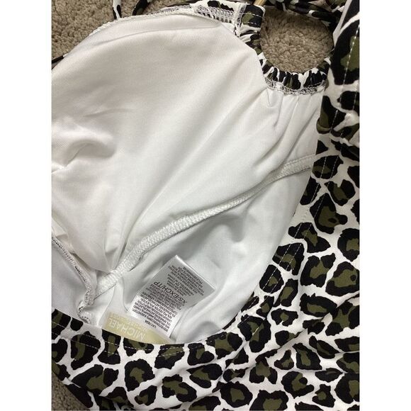 New. Michael Kors animal print tankini set. $159. XS-top/S-bottom - Picture 13 of 13